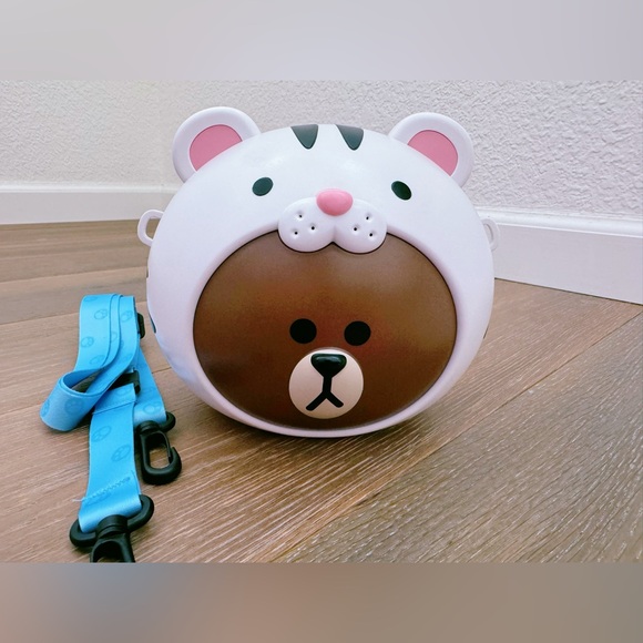 line friends white tiger popcorn bucket - Picture 2 of 6